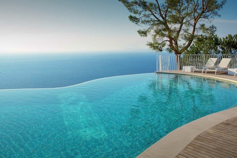 Luxury Pool with Aqua Falls finish